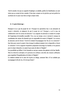 Mourir à domicile : Le défi du XXIe siècle