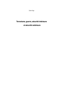 Terrorisme, guerre, securite interieure, securite exterieure