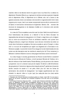 Terrorisme, guerre, securite interieure, securite exterieure