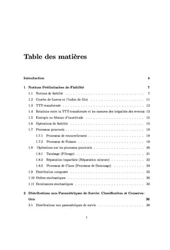 Lois non parametriques de survie et leurs applications