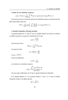 Lois non parametriques de survie et leurs applications