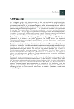 Informatique Mobile d'Entreprise