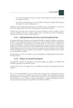 Informatique Mobile d'Entreprise