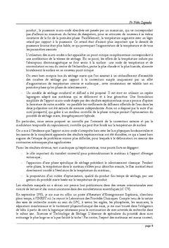Transferts de chaleur et de masse couplés avec déformation du matériau