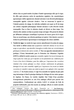 Le régime juridique de la sélection clonale de variétés de vigne