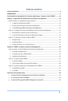 L'Academie marocaine des etudes diplomatiques