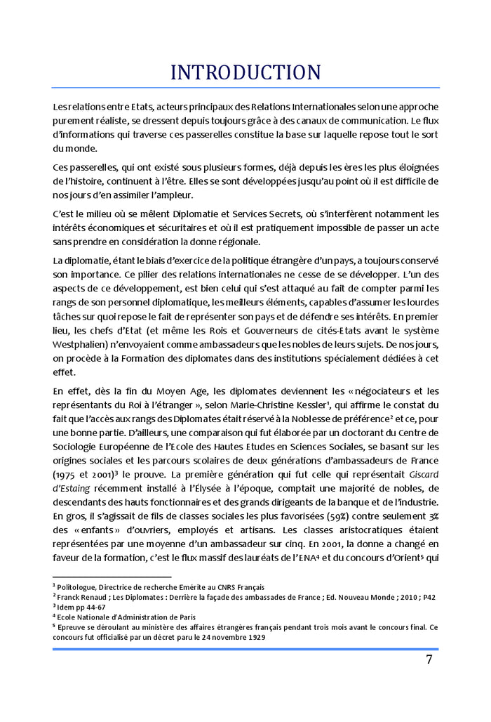 L'Academie marocaine des etudes diplomatiques