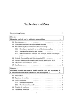 Une approche sans maillage pour la simulation du procédé FSW
