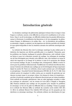Une approche sans maillage pour la simulation du procédé FSW