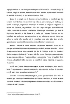Le roman marocain d'expression française: Domination du socio-realisme