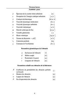 Amelioration du transfert convectif dans une couche limite turbulente