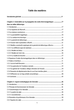 Identification de barre de ferraillage par inspection au Georadar