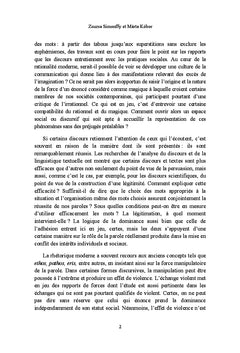 Pouvoir des mots - mots du pouvoir