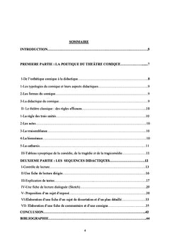 Precis didactiques en cours de litterature