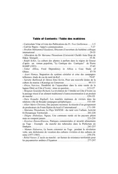 Systèmes agraires en crise, insécurité alimentaire et résistances paysannes