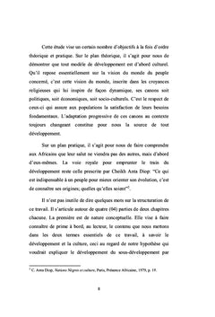 Et si l'Afrique noire ancienne éclairait les chemins du développement