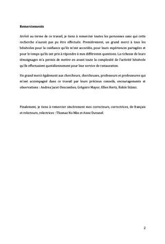 Utopies horizontales. Ethnographie d'un restaurant social