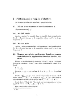 Étude des groupes et algèbres de Lie