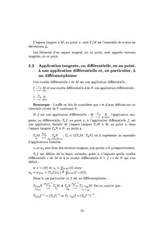 Étude des groupes et algèbres de Lie