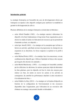Management Strategique et environnement economique de l'entreprise