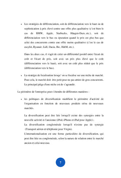 Management Strategique et environnement economique de l'entreprise