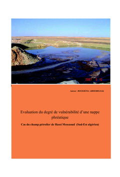 Evaluation du degre de vulnerabilite d'une nappe phreatique