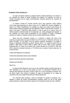 Evaluation du degre de vulnerabilite d'une nappe phreatique