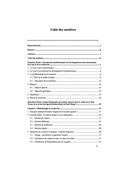 Evaluation de l'impact socio-economique en aval