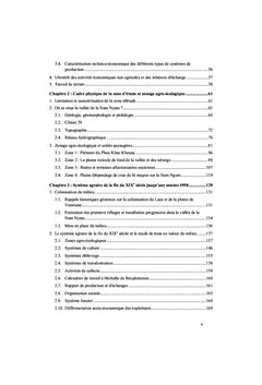 Evaluation de l'impact socio-economique en aval