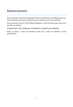 Le patrimoine culinaire local: une voie pour accroître sa rentabilité