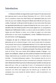 Le patrimoine culinaire local: une voie pour accroître sa rentabilité