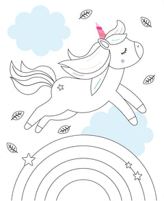 Mon beau livre de coloriage licornes