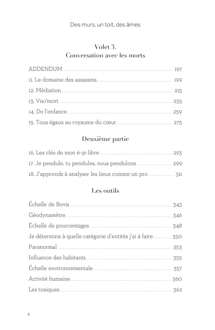 Des murs, un toit, des âmes