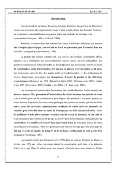 Maladies de post-recolte des pommes