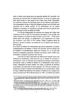 Le groupe social à la fin du Moyen Age