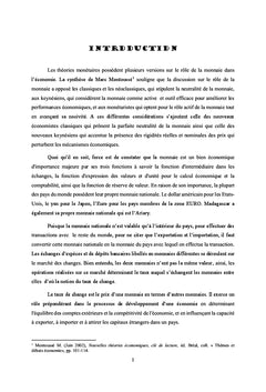 L'incidence de la fluctuation du TCeN sur le prix