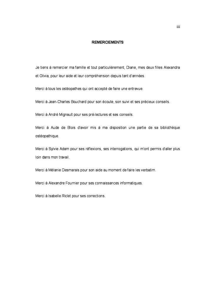 Palpation et conscience en ostéopathie