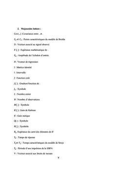 Identification de systeme sur la base du modele de Hammerstein