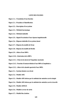 Identification de systeme sur la base du modele de Hammerstein