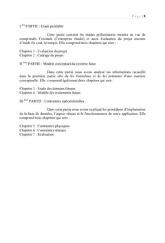 Suivi des hebergements dans un residence hoteliere