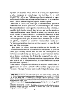 Les ambiances lumineuses dans l'oeuvre d'Oscar Niemeyer