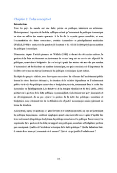 Impact de la dette publique sur le niveau des recettes fiscales_UEMOA