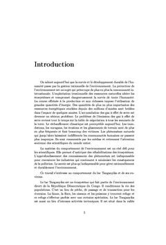 Fluctuations de la température et des vents au lac Tanganyika