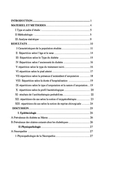 Pied diabétique en milieu orthopédique