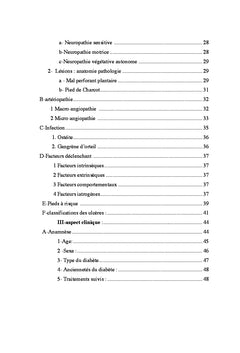 Pied diabétique en milieu orthopédique