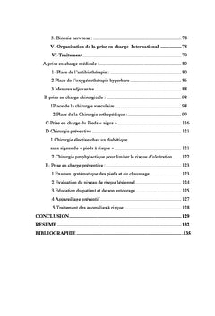 Pied diabétique en milieu orthopédique