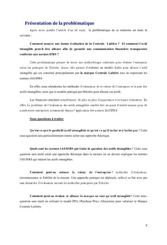 L'évaluation de la Centrale Laitière