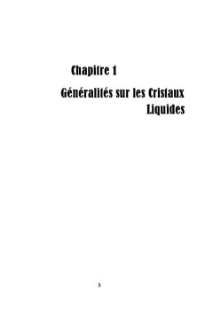 Proprietes optiques et electro-optiques des cholesteriques