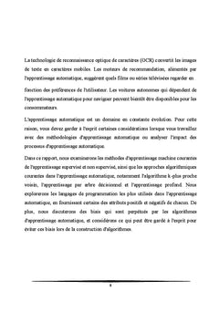 Apprentissage Automatique