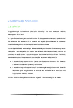 Apprentissage Automatique